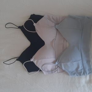 Solid Color Bralettes